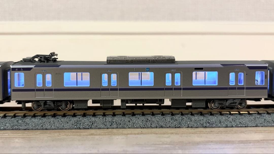 【純正室内灯付】KATO 東京メトロ半蔵門線18000系 Nゲージ10両セット