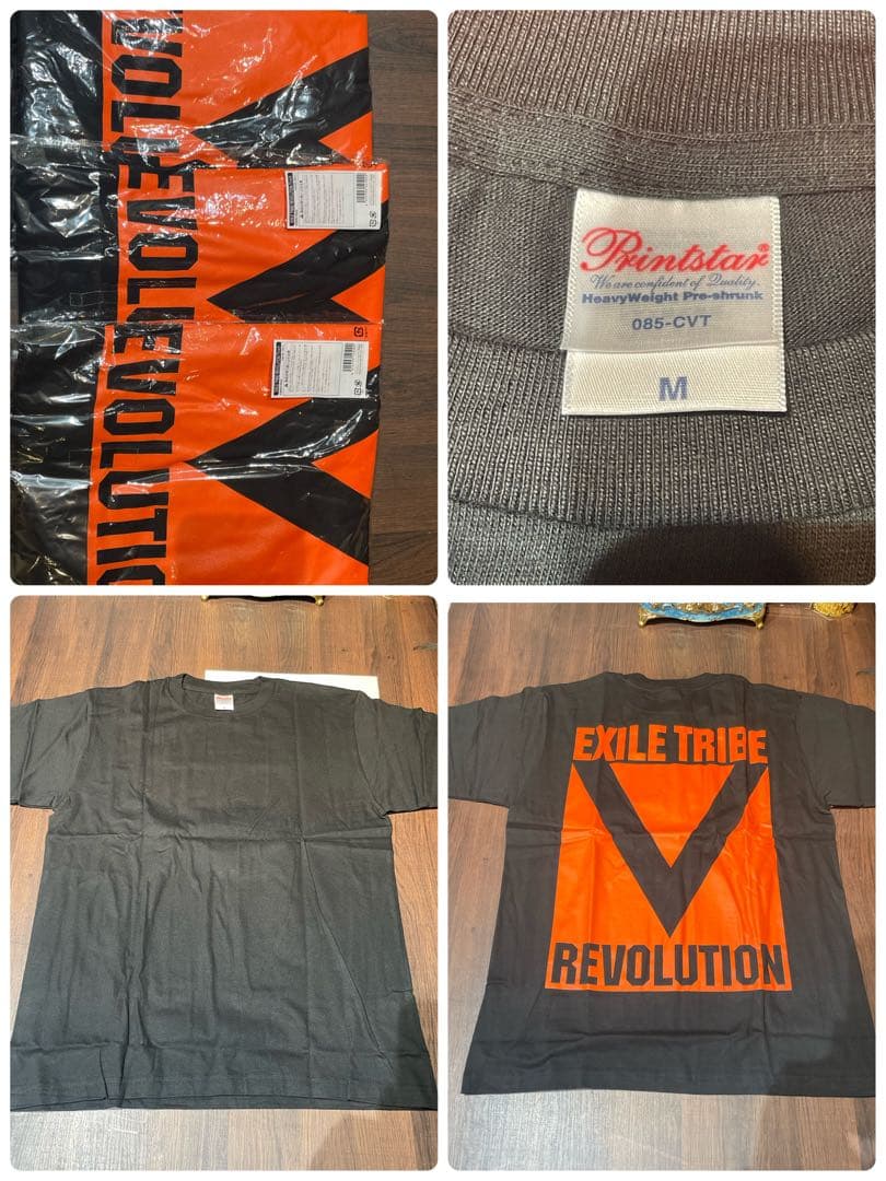 EXILE　ツアーグッズ　ファンクラブ特典　Tシャツタオルハタ
