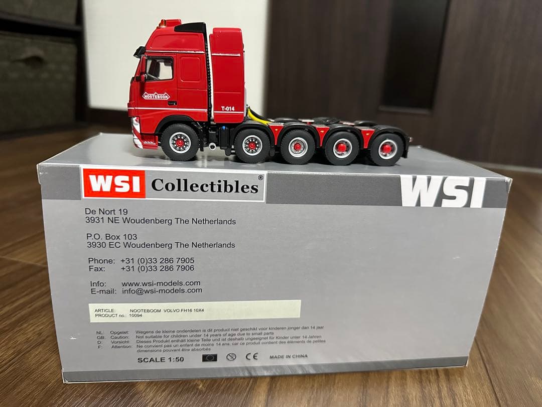 WSI VOLVO FH16 10×4 NOOTTEBOOM 1／50