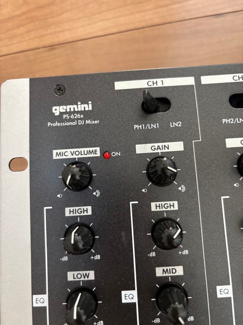 gemini PS-626x ジェミニ DJミキサー