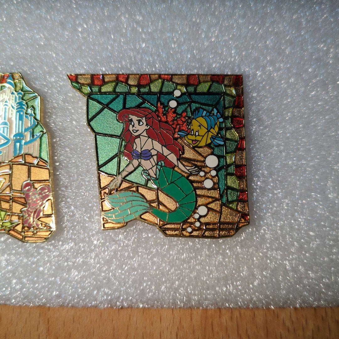 ディズニークルーズライン　リトルマーメイド　ピンバッジ　セット