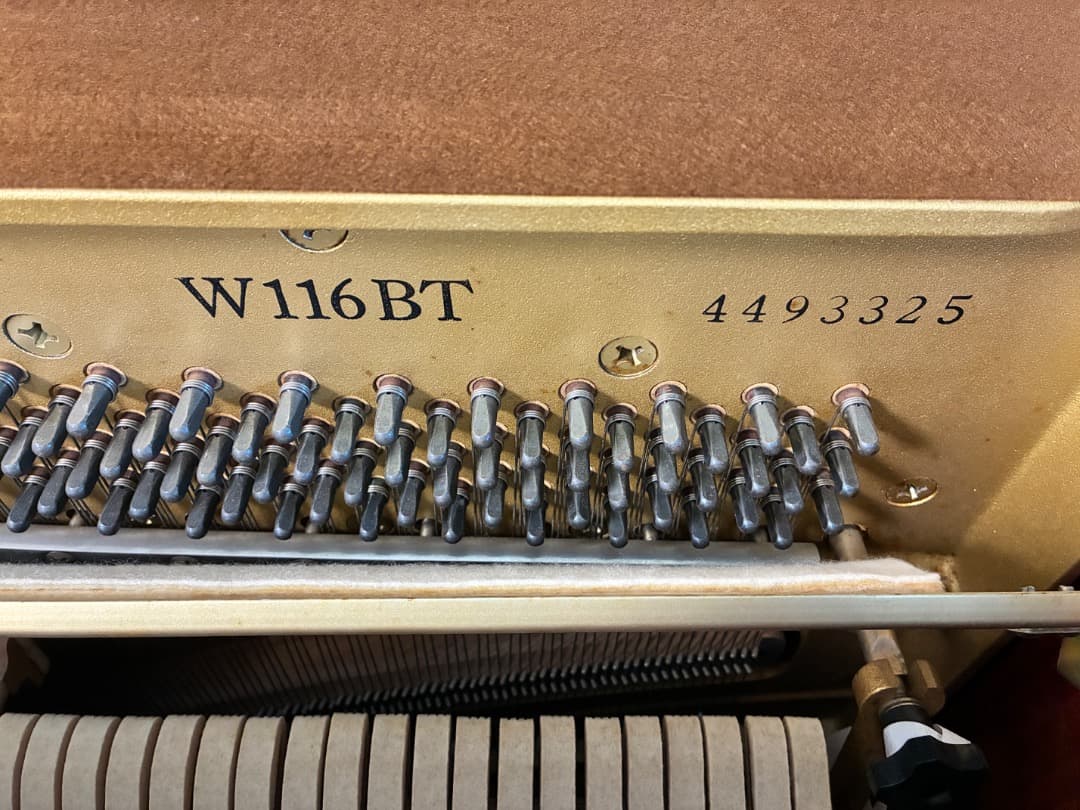 YAMAHA W116BT アップライトピアノ