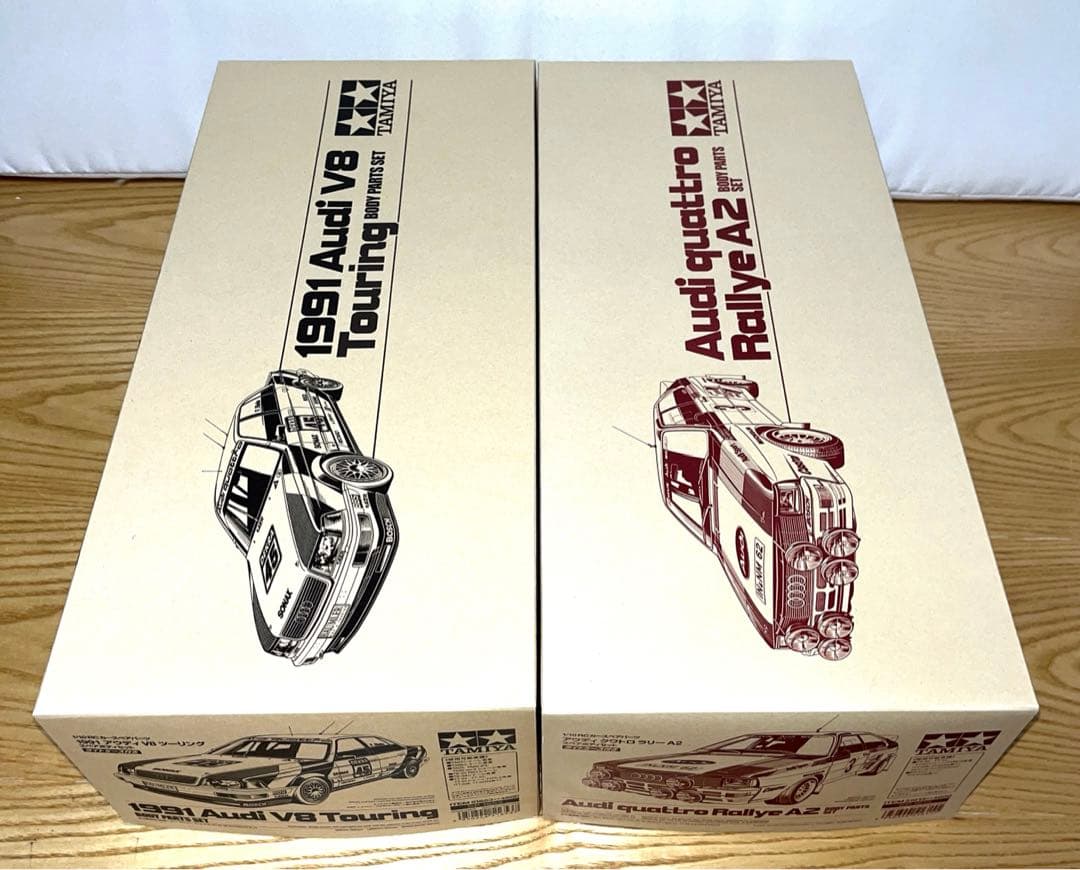 新品ボディ　タミヤ　1991 アウディ V8 ツーリング　クワトロ ラリー A2