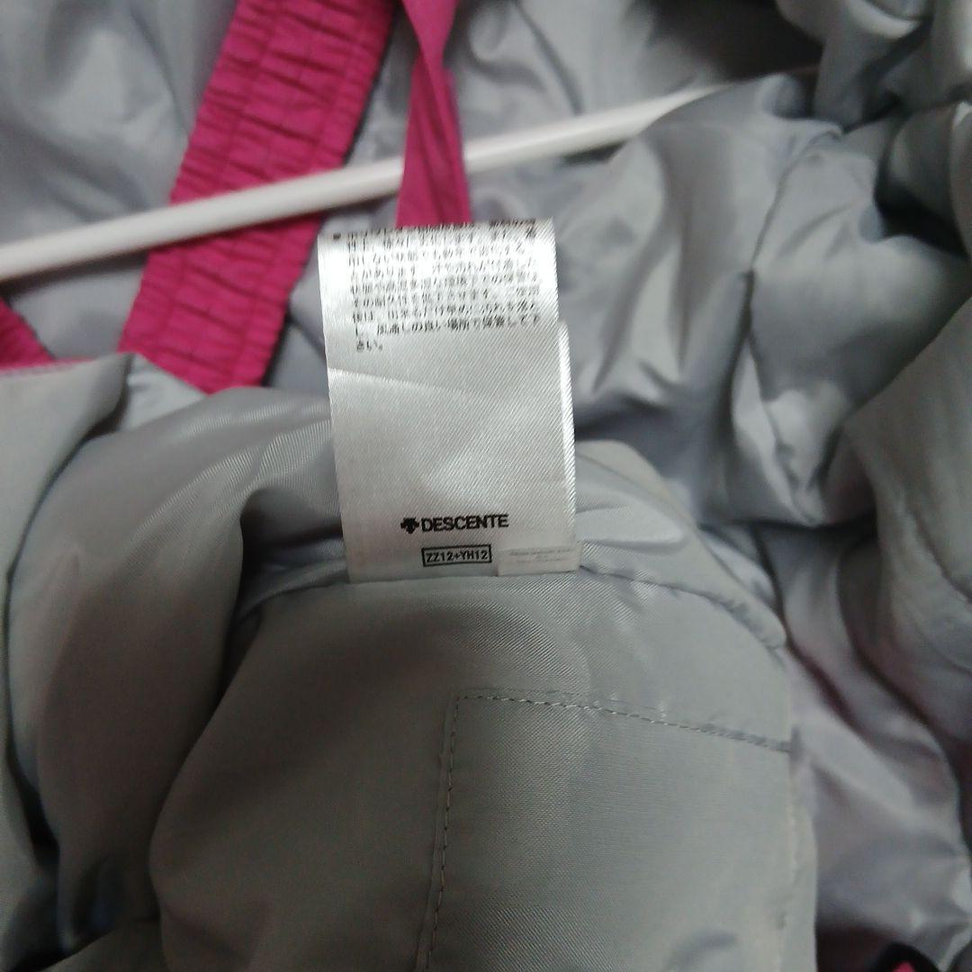 Descente 子ども用スキーウェア 水色/ピンク130