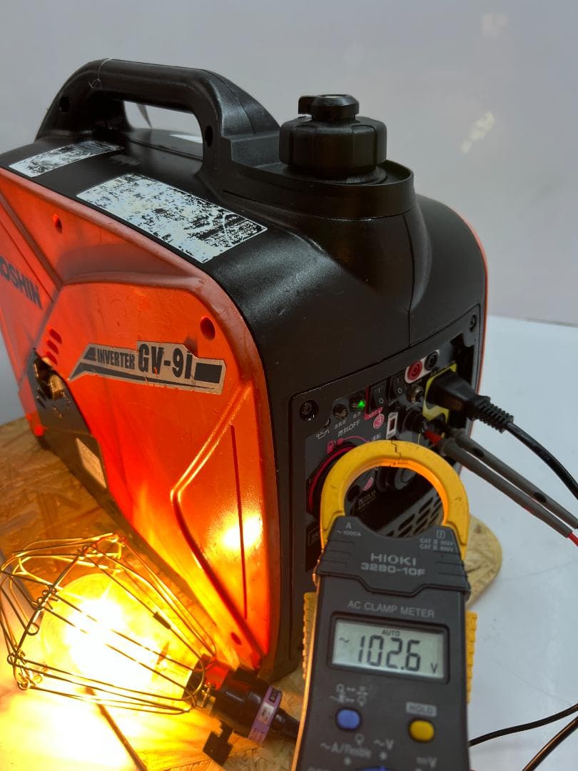 KOSHIN 工進 インバーター発電機 GV-9i ♪ 動作良好♪ 81K10