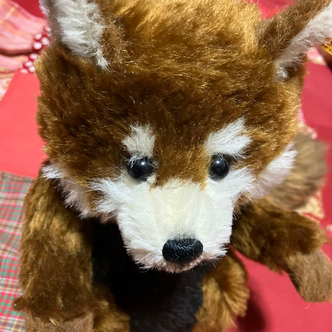 Steiff テディベア　Bendy ベンディぬいぐるみ　レッサーパンダ