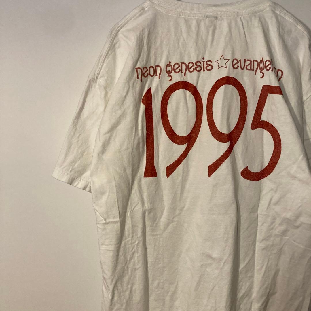 EVANGELION×スマパンTシャツ漫画アニメ映画y2kビンテージXLエヴァ