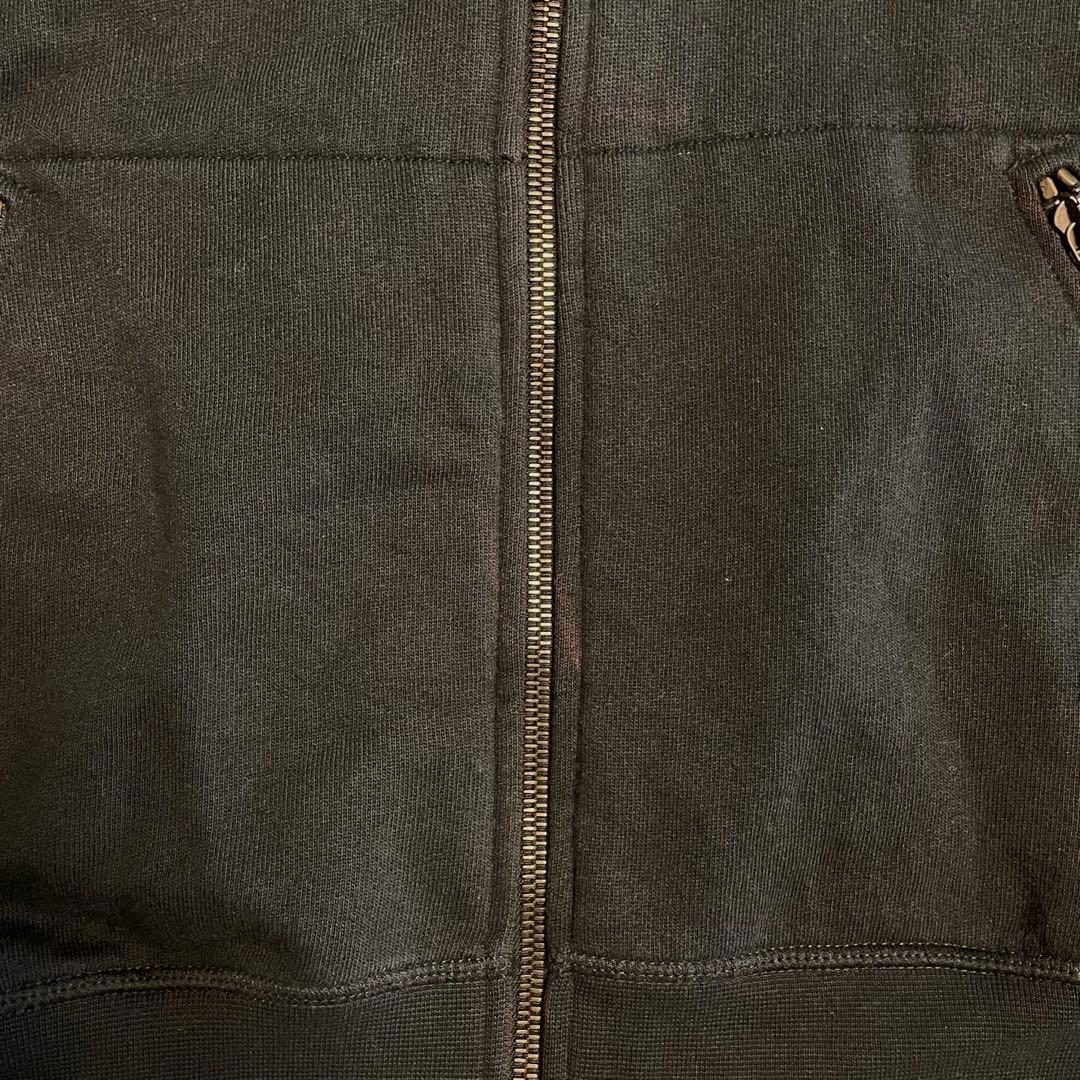 【良品】PRADA SPORT プラダスポーツ パーカー ジャージ ブラック S