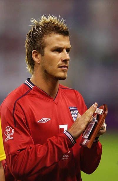 ウェア England Away 2004 #7 Beckham Longsleeve
