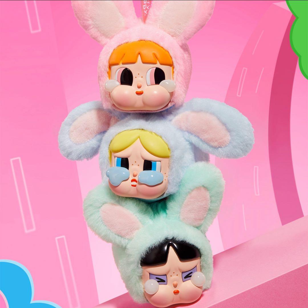 CRYBABY xパワーパフ ガールズ シリーズ ぬいぐるみ アソートボックス