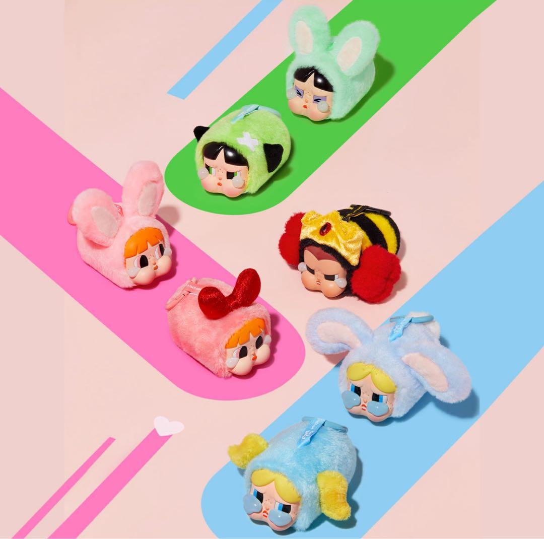 CRYBABY xパワーパフ ガールズ シリーズ ぬいぐるみ アソートボックス