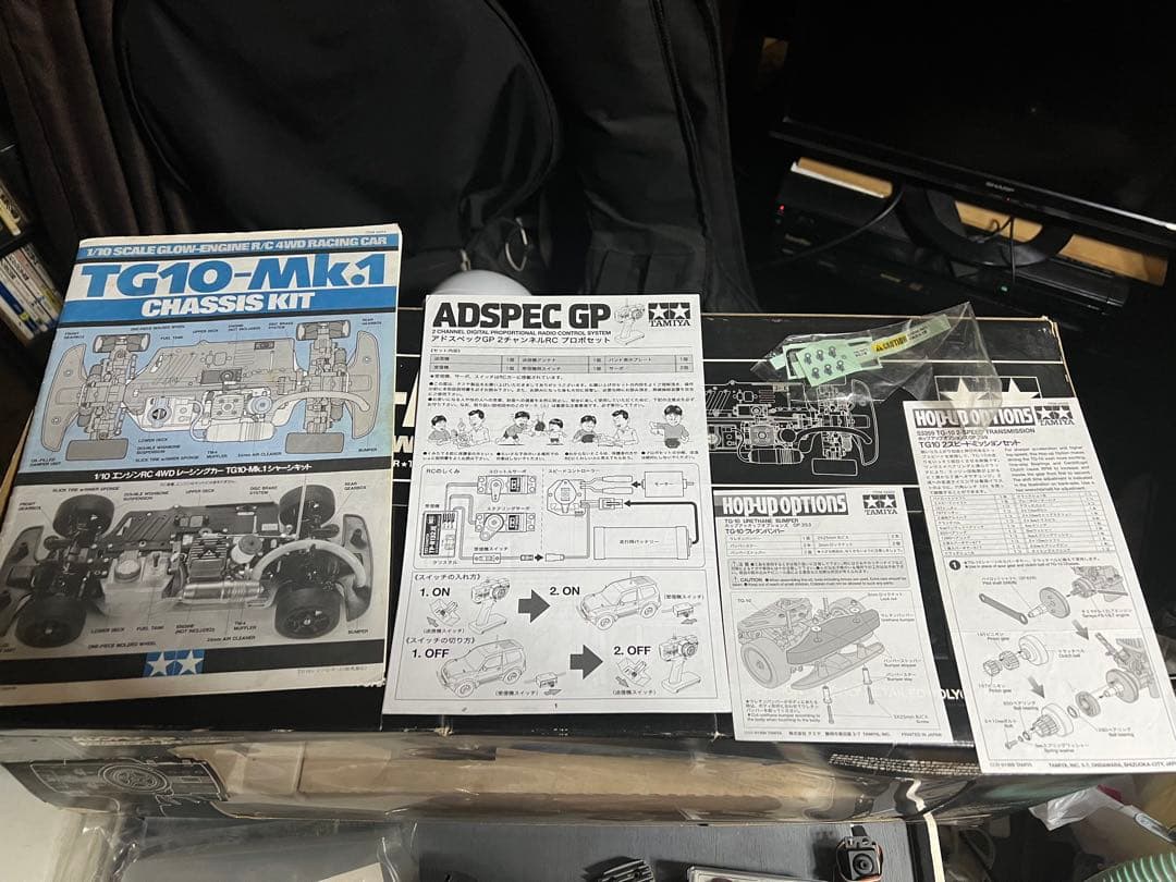u*f様 タミヤTG-10Mk.1 インプレッサ1/10ラジコンカー他パーツ工具
