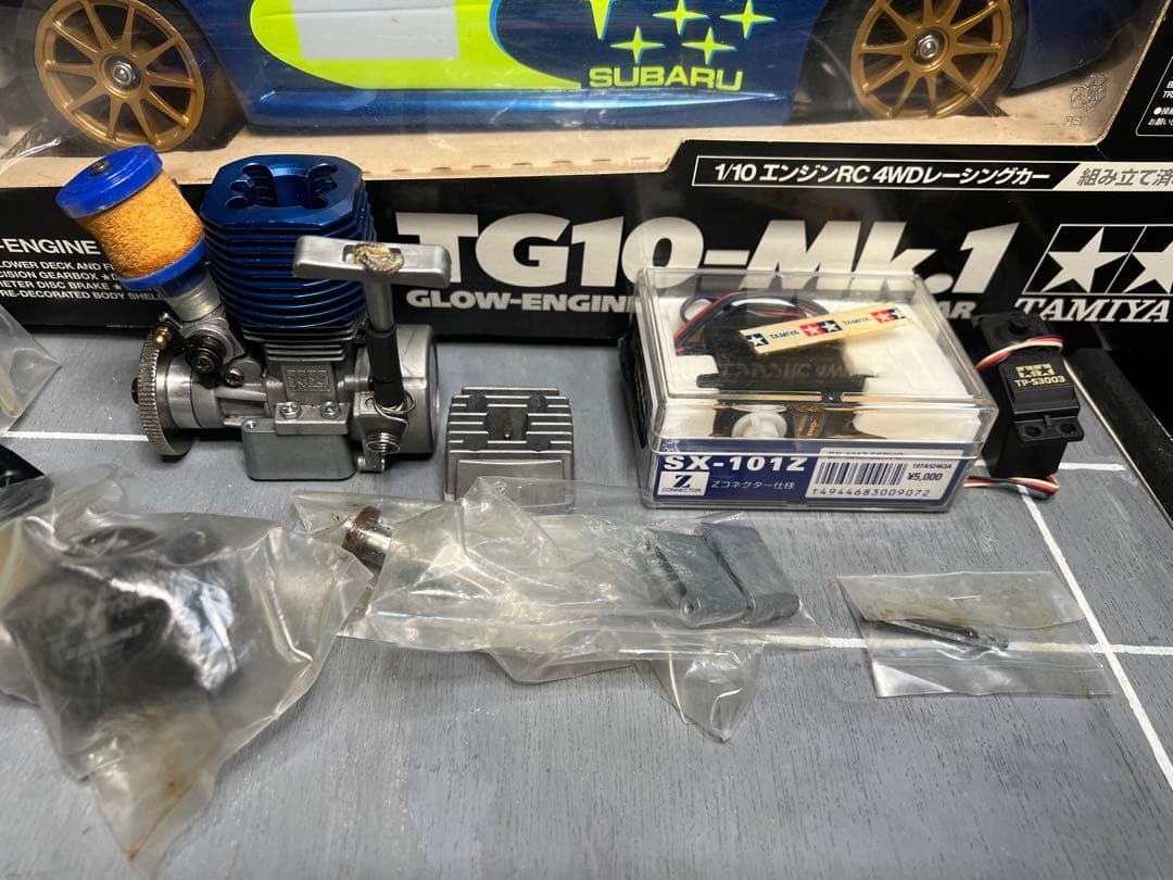 u*f様 タミヤTG-10Mk.1 インプレッサ1/10ラジコンカー他パーツ工具