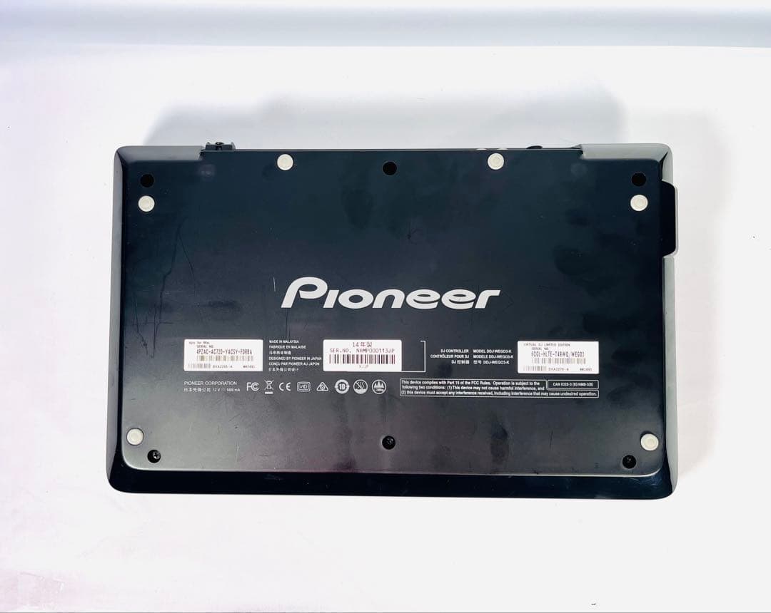 Pioneer DJコントローラー DDJ-WEGO3-K ブラック