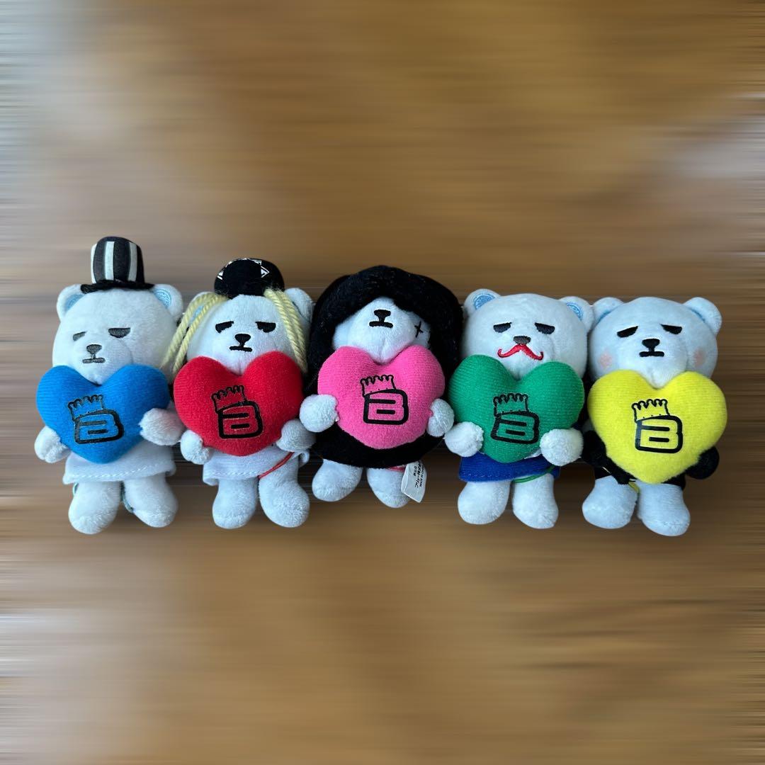 BIGBANG マスコット ぬいぐるみ キーホルダー ハグハート 日本限定激レア
