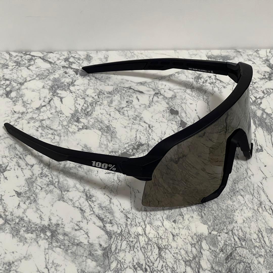 100% ワンハンドレッド サングラスS3 Black Gold