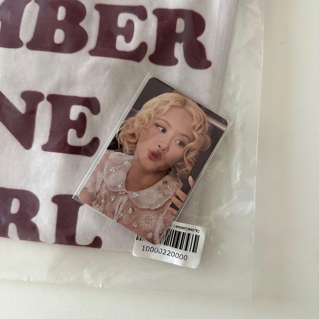rosie NUMBER ONE GIRL Tシャツ フォトカード付き