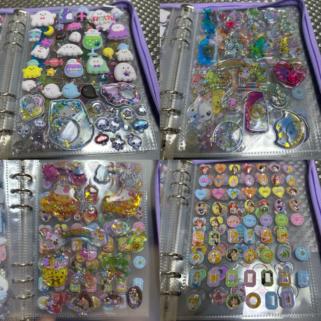 シール帳完成品　ボンボンドロップシール