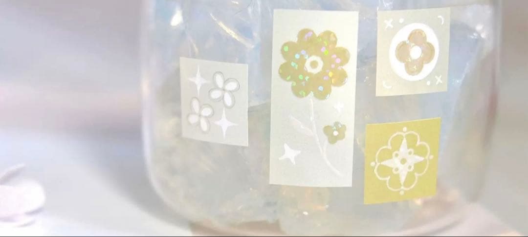 雀斑茶《花砖》海外マスキングテープ　マステ 【2230】