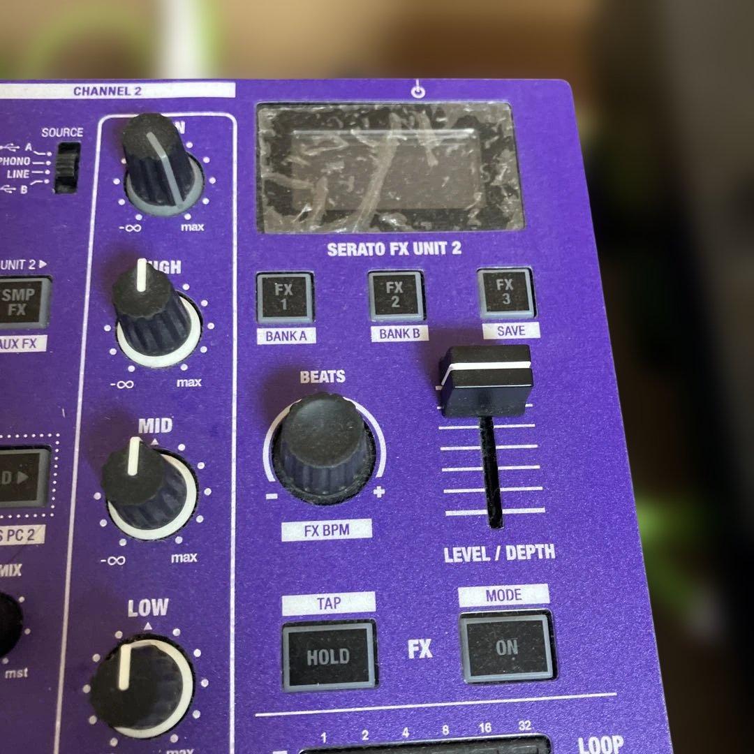 購入時コメント要　reloop ELITE DJミキサーマグネットカスタム