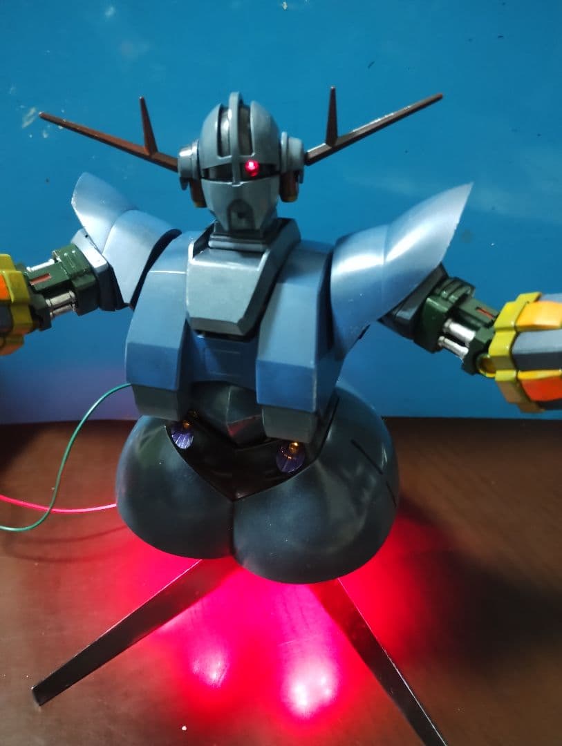 【完成品】HGUC ジオングLED改造品