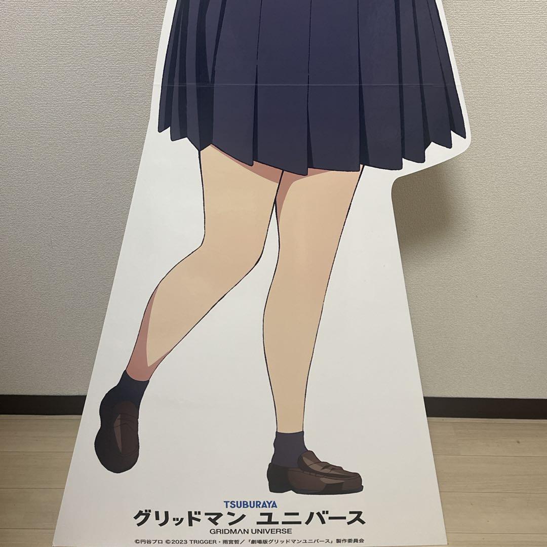 南夢芽 等身大パネル グリッドマンユニバース TSUTAYAコラボ ケース付き