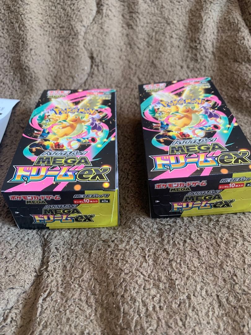 [新品未開封]ポケモンカード MEGA ドリームex 2BOX