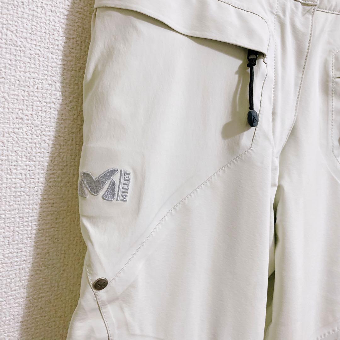 MILLET ミレー　ハードシェルパンツ　白　GORE-TEX 雪山登山　スノボ