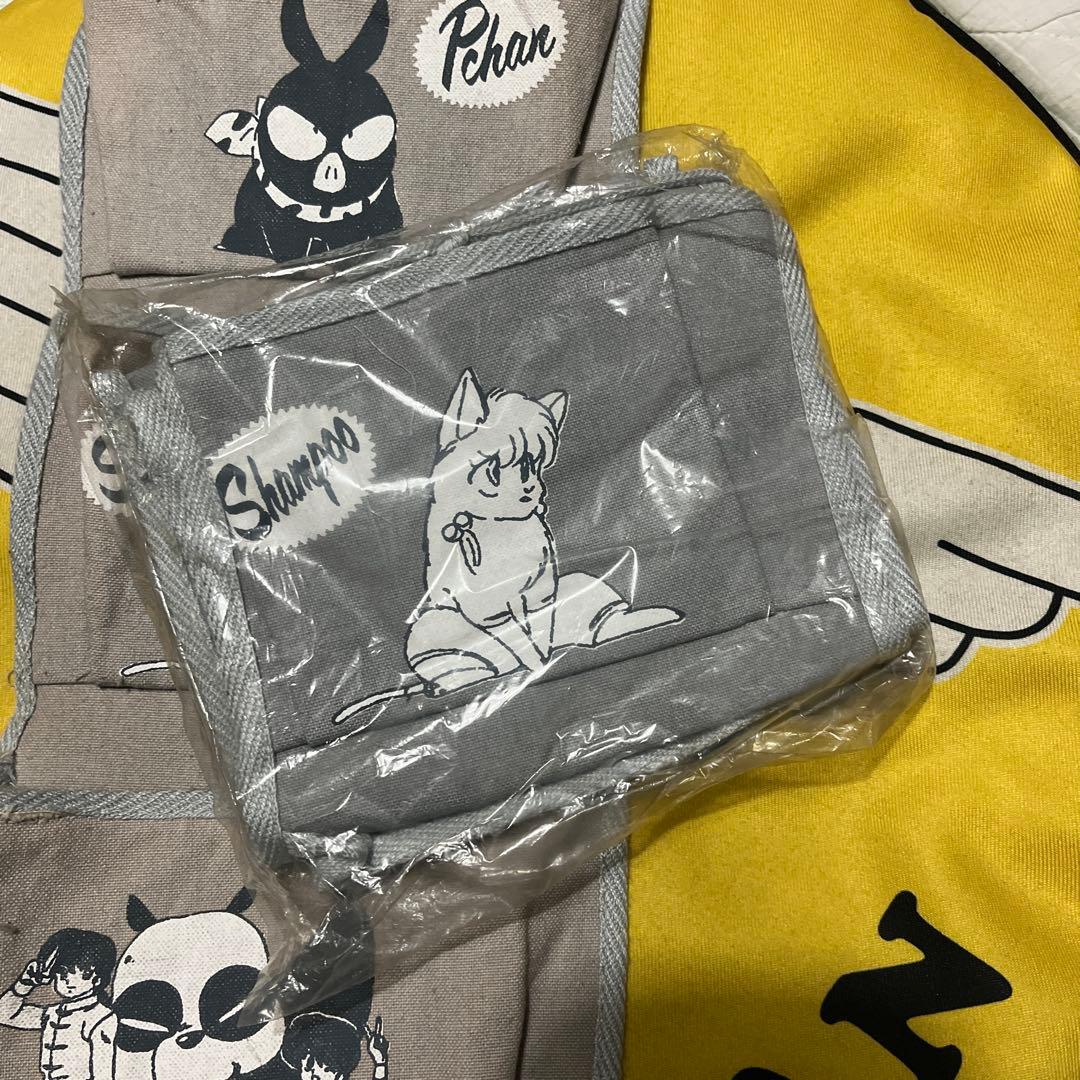 超激レア物です♪初代 らんま1/2 ウォールポケット 収納ポケット グレー