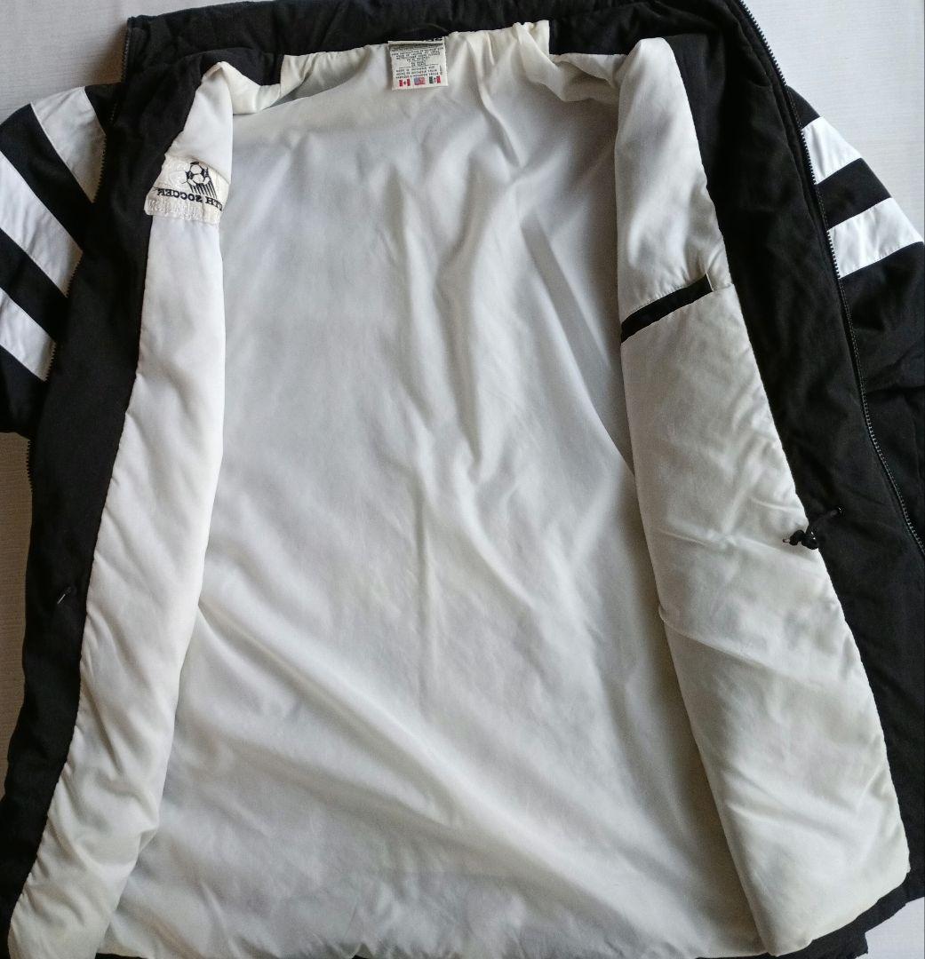 90s adidas 万国旗タグ アメリカ代表ユース サッカー ベンチコート L