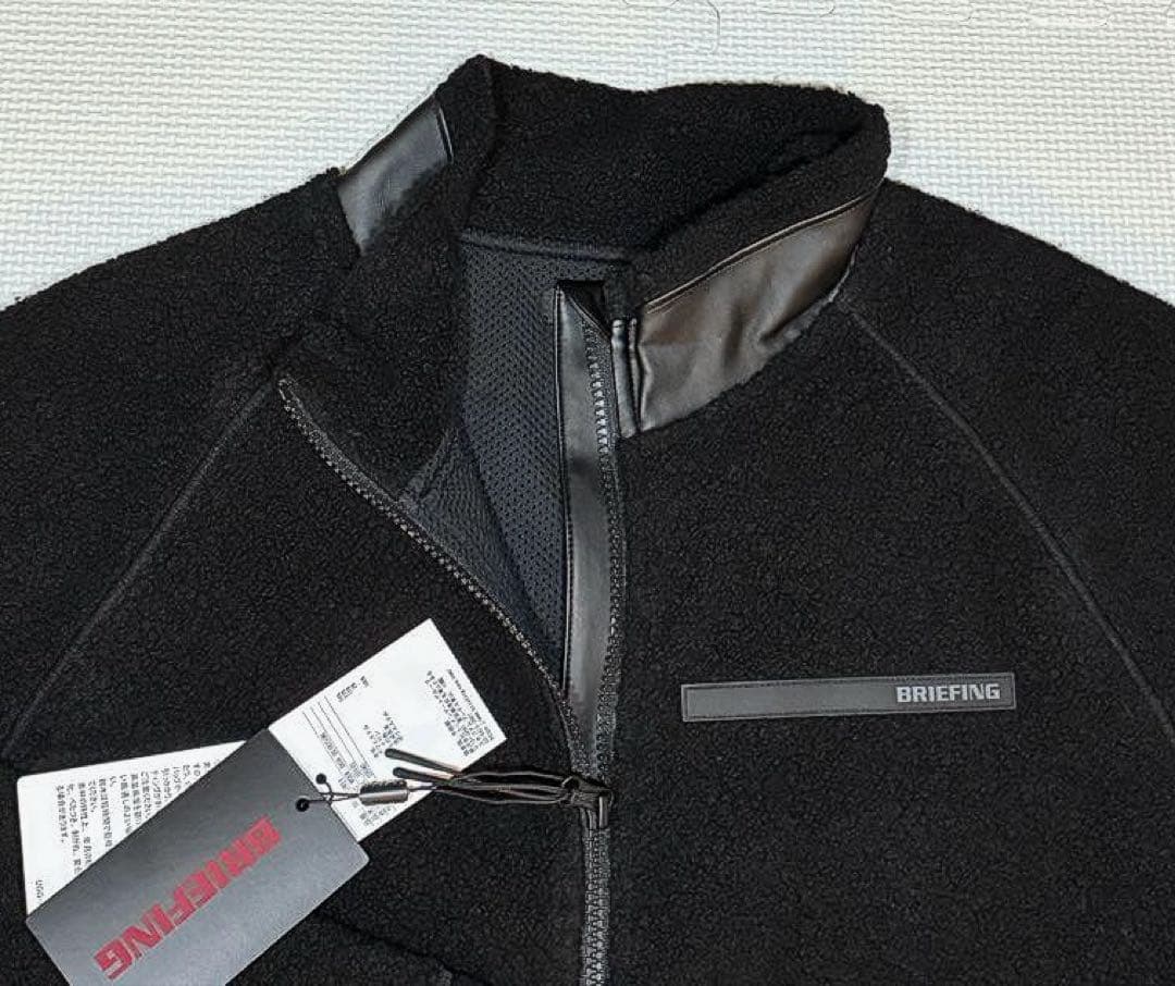 BRIEFING SH MS WOOL BOA BLOUSON（BLK／M）
