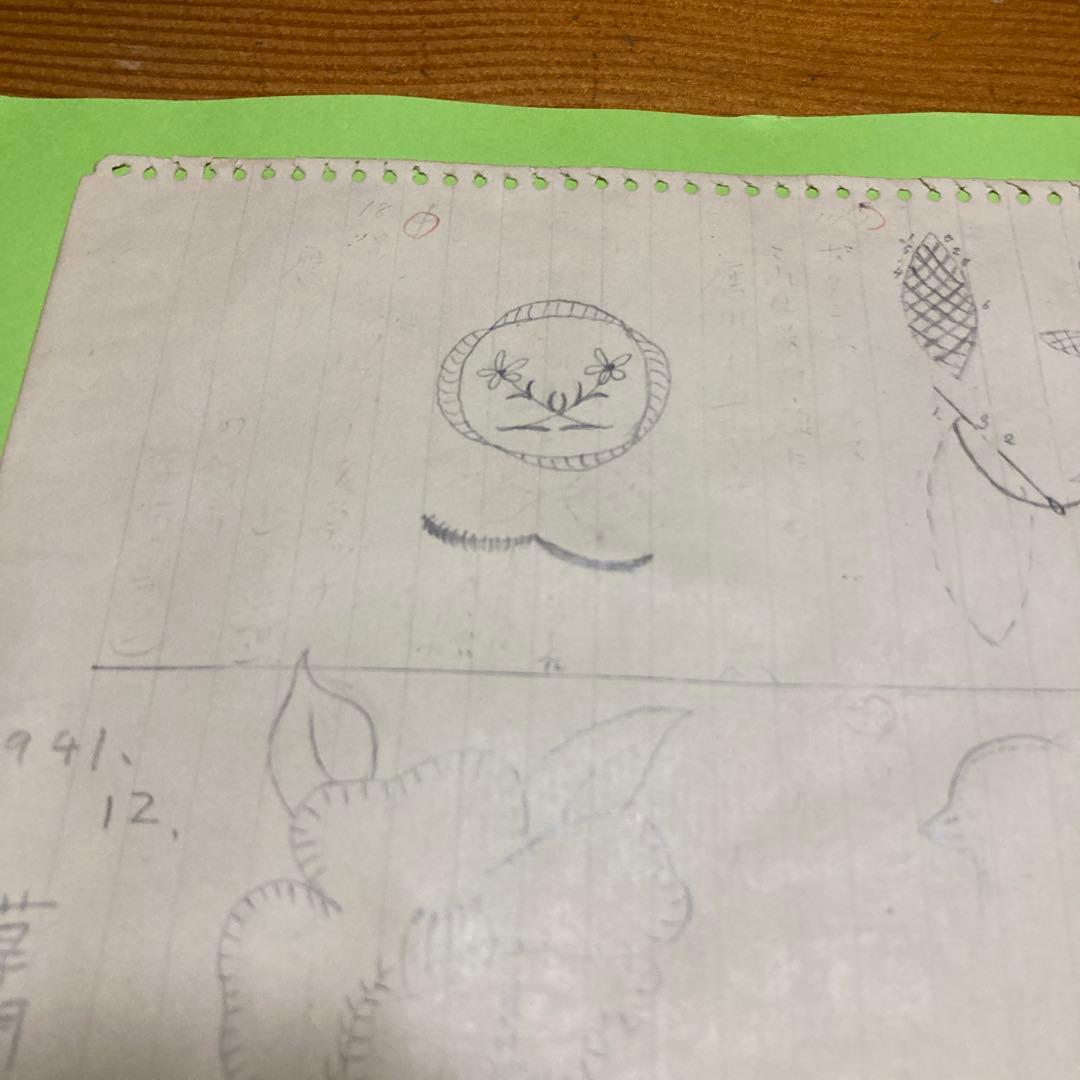 KUSAMA落書き　「子供の頃のマンガ」
