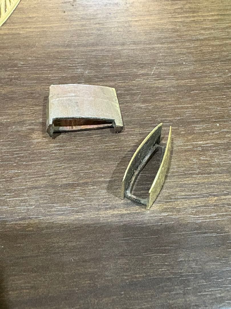 ハバキ　二重はばき　金着せ　銀着せ　はばき
