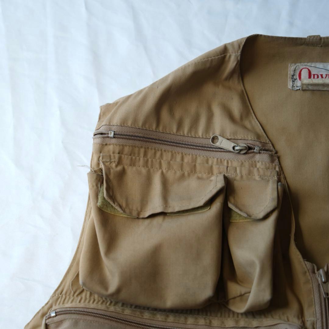 80s 90s ORVIS フィッシングベスト 短丈 vintage古着　USA