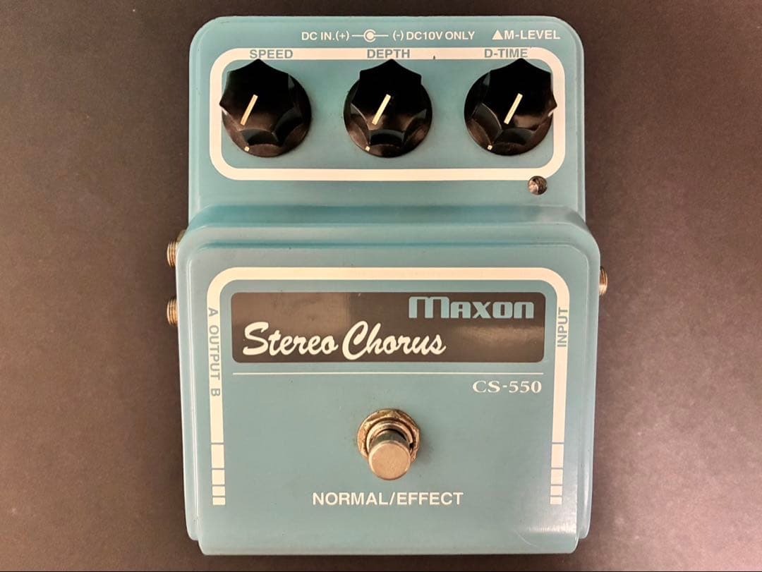 ☆完動品☆Maxon CS-550 Stereo Chorus 初期