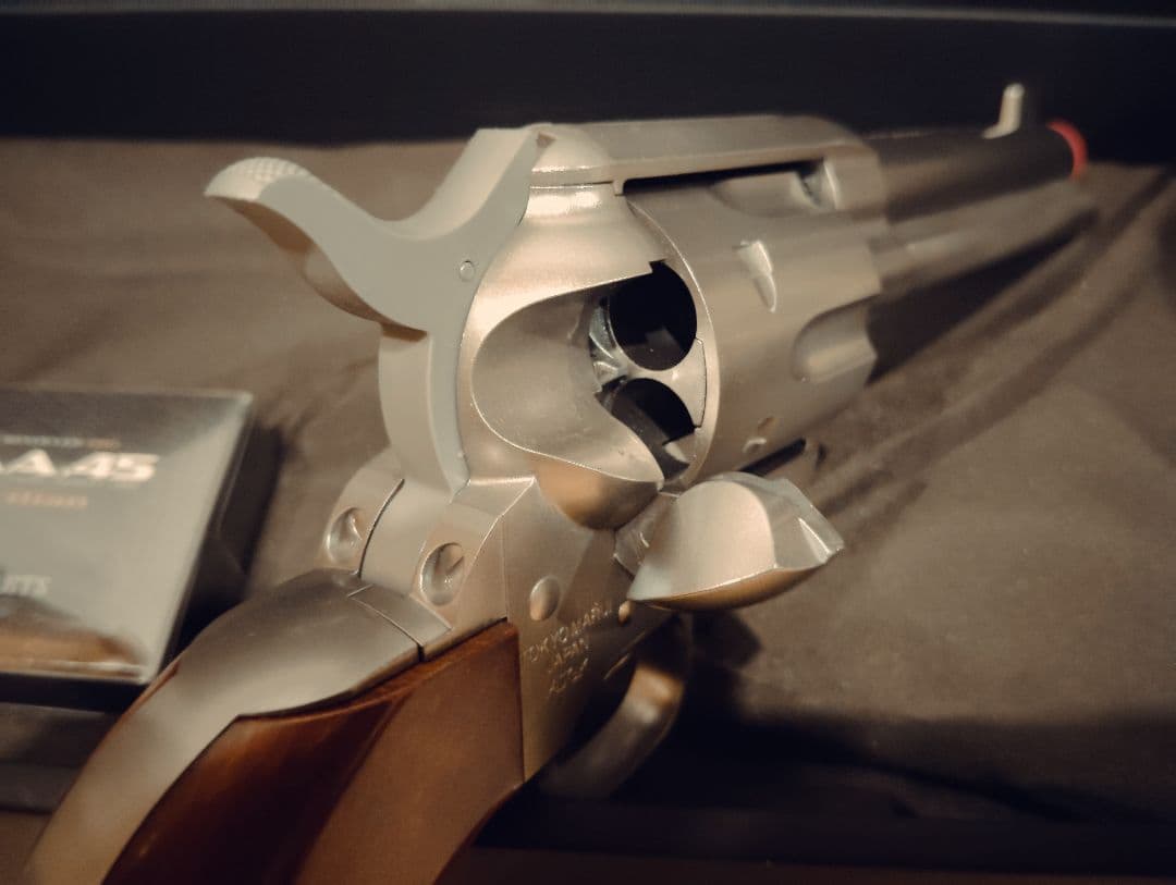 東京マルイ SAA .45 エアリボルバー　シビリアン 　シルバー