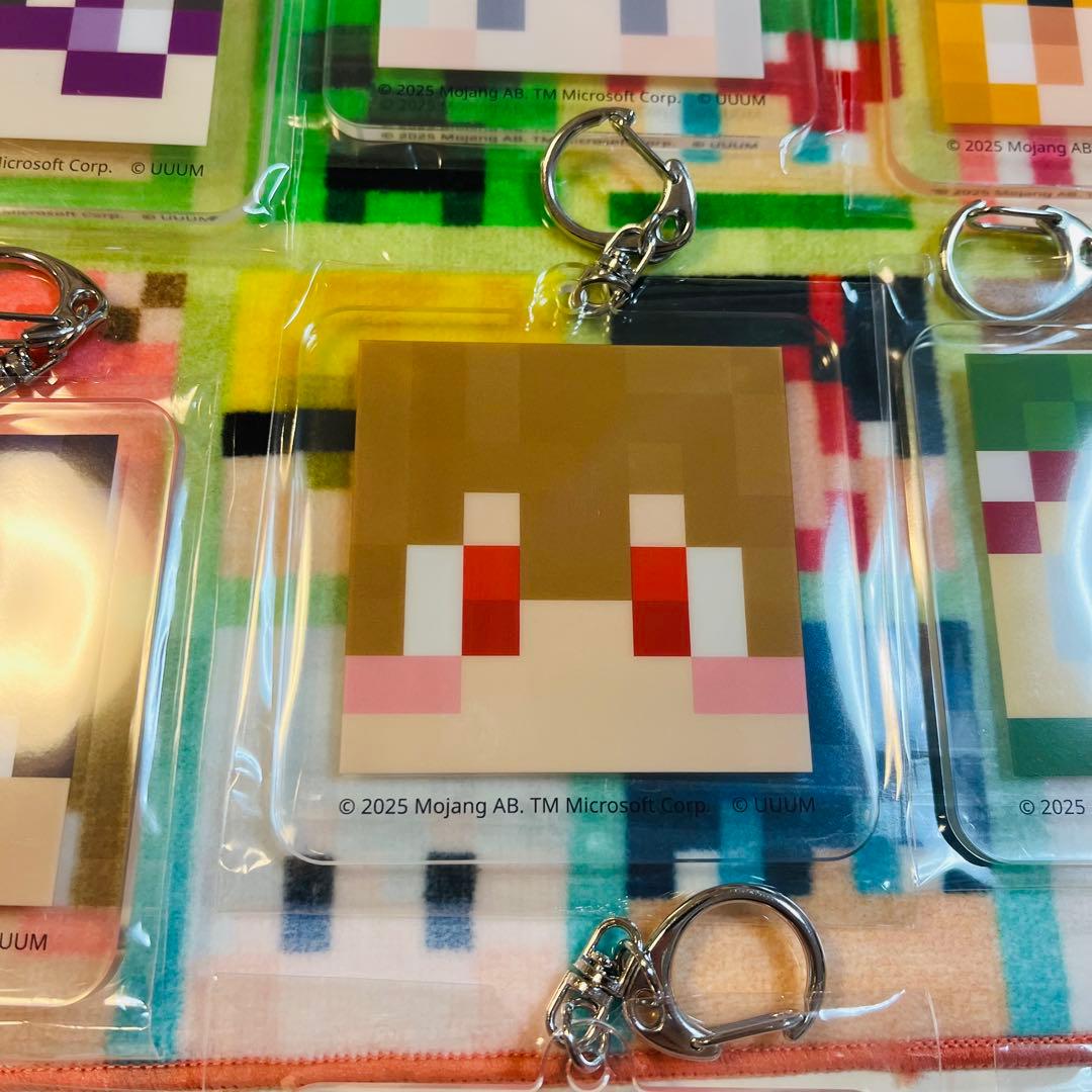 からぴち　マイクラ　キーホルダー　ハンドタオルセット