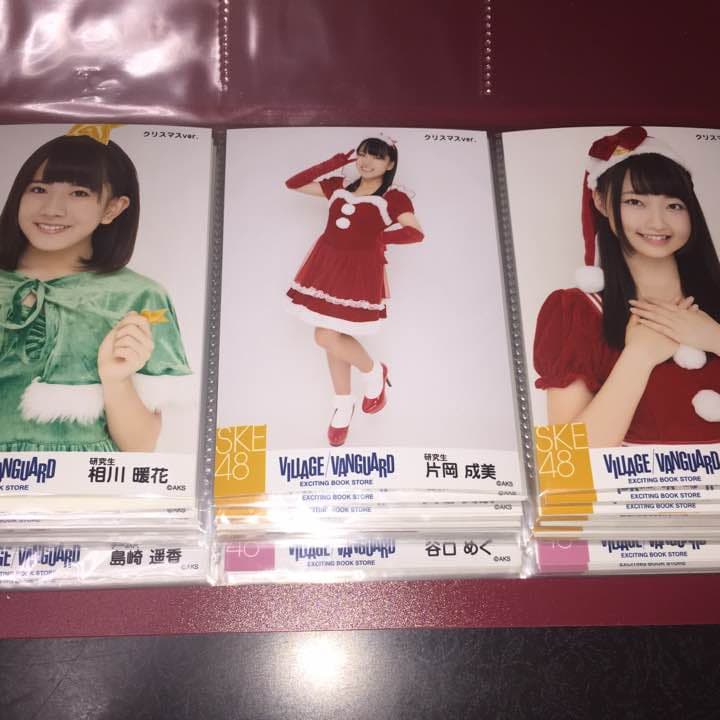 SKE48 ヴィレッジヴァンガード クリスマス 生写真 チームKⅡ 研究生