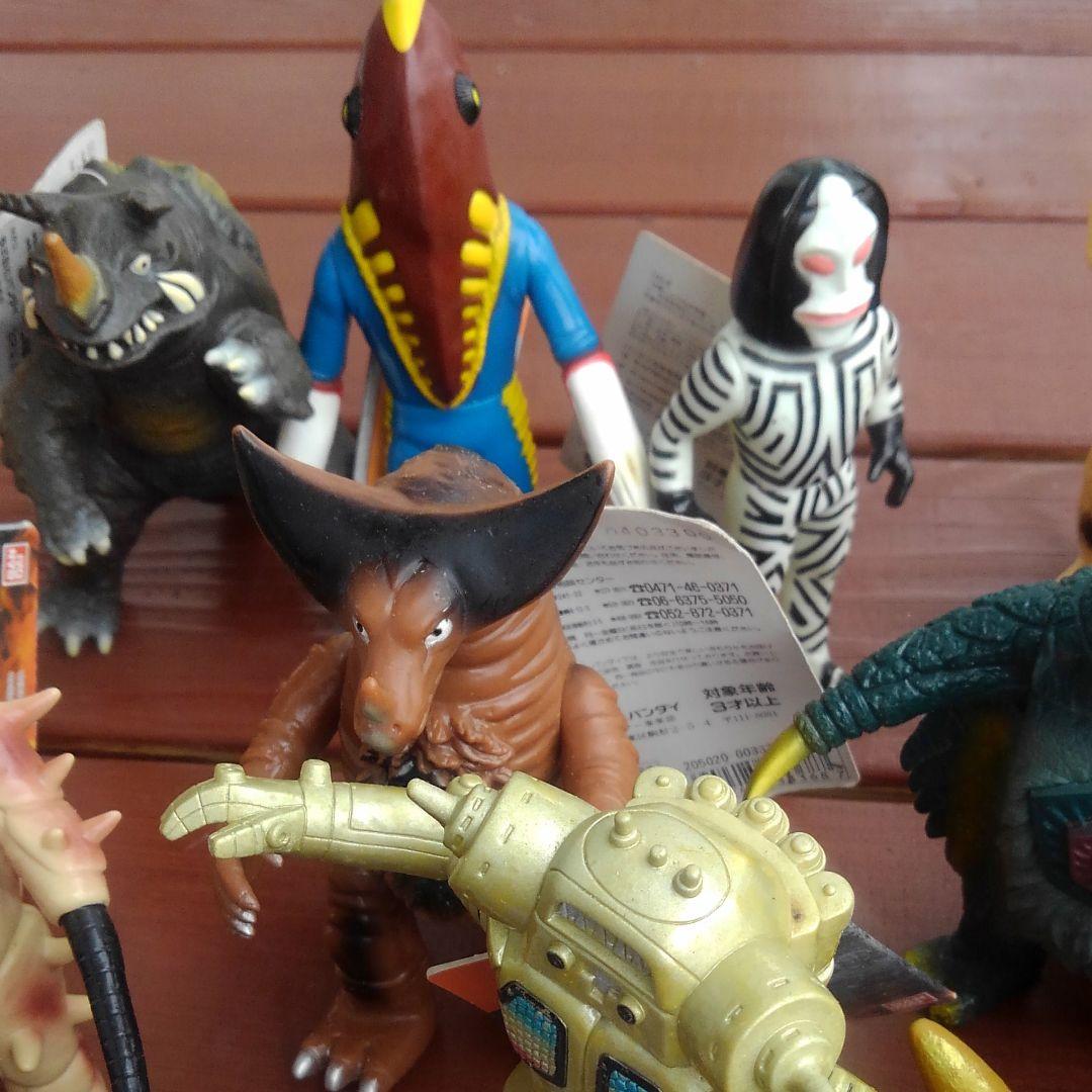 ✴️昭和の怪獣❇️ウルトラマン 怪獣✨(25個セット)タグ付き・バンダイ⭐ソフビ