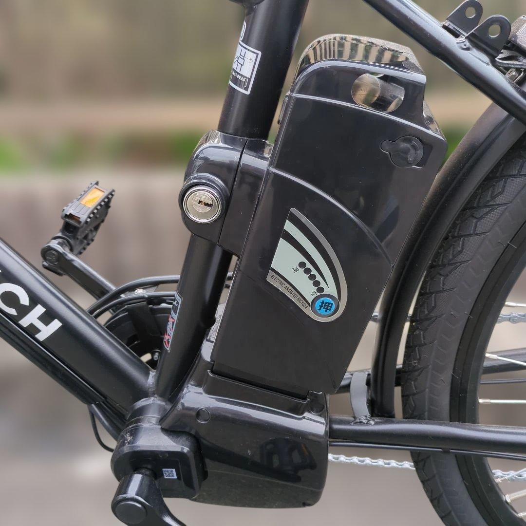 PELTECH 電動アシスト自転車　外装6段 27.5インチ ブラック