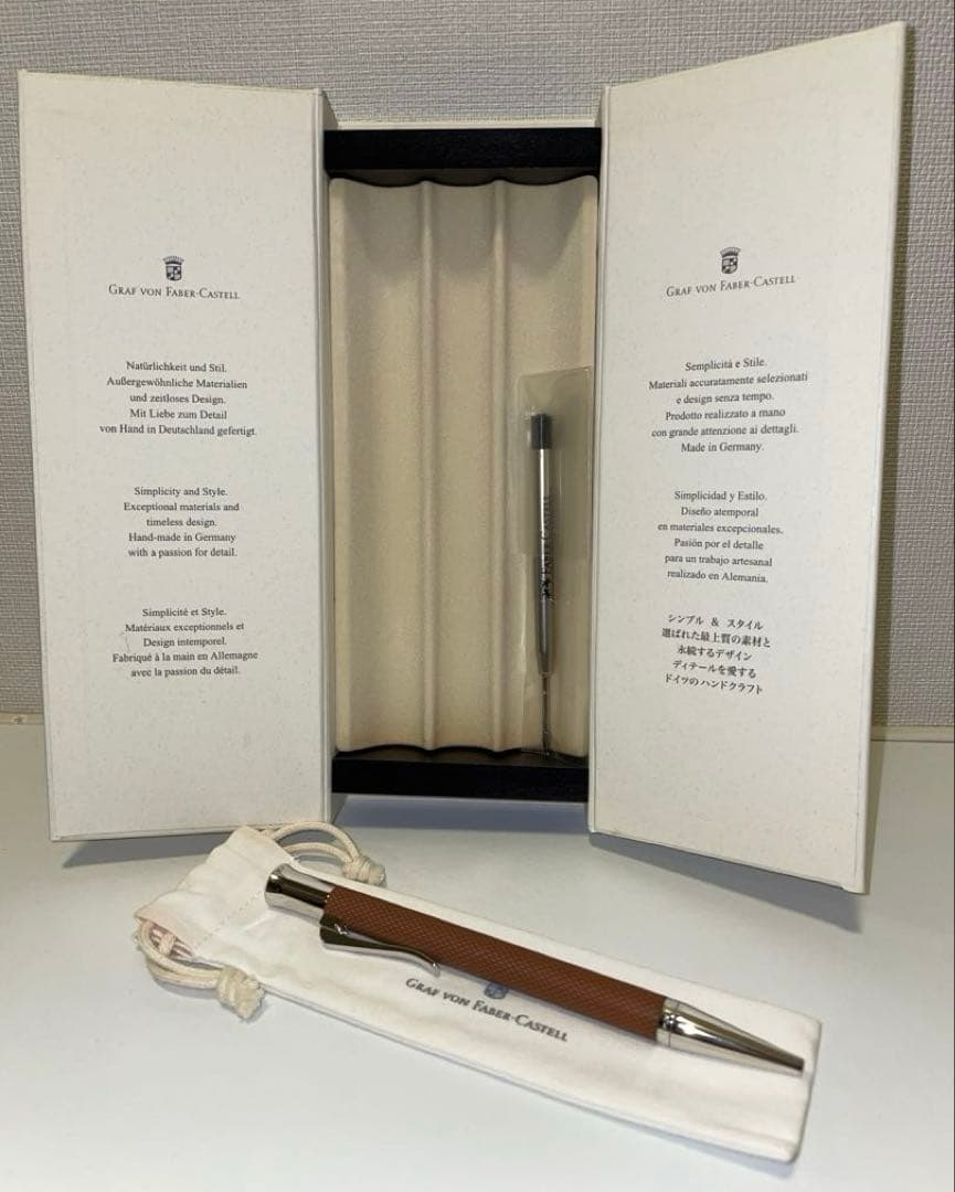 Graf Von Faber-Castell ボールペン ブラウン