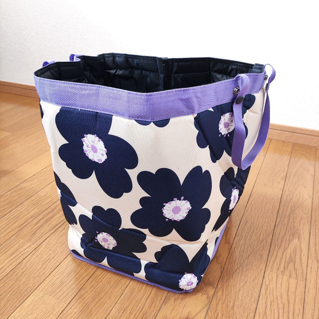 ⭐️美品⭐️ユーバ産業 ブレーキ付 アルミワイヤーカート 花柄