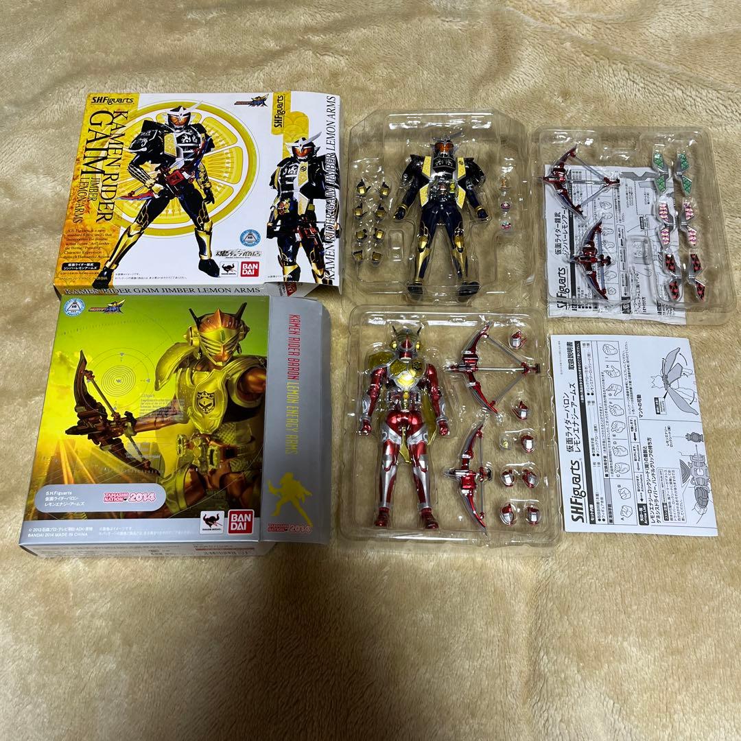 仮面ライダー鎧武③ガイムフィギュアーツ ７体セットS.H.Figuarts極美品