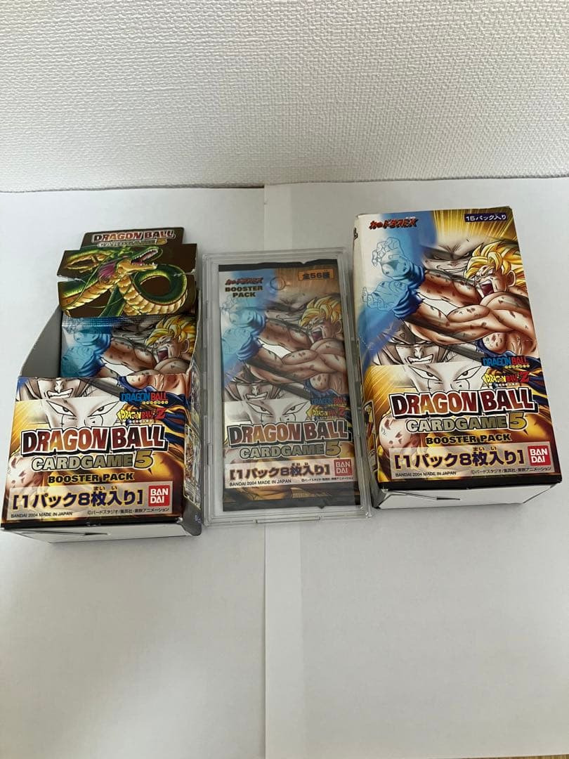 ドラゴンボールカード年代物1パック（箱なし）