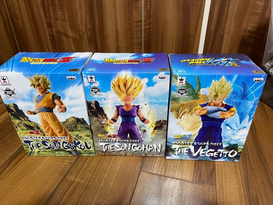 ドラゴンボールZ msp ベジット　孫悟空　孫悟飯　未開封　オマケあり