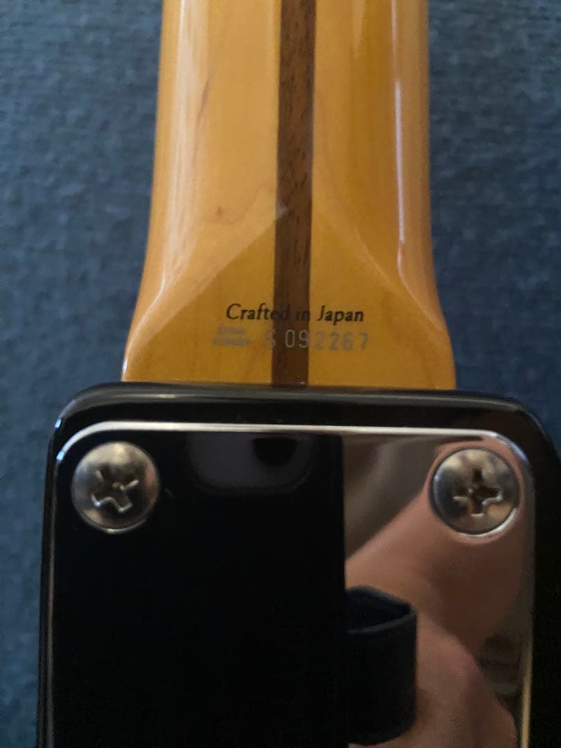 TONEBOX様　Fender Japan ストラトキャスターブラック 日本製