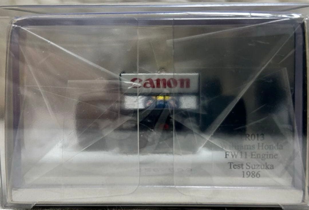 スパーク 1/43 ウィリアムズホンダ FW11 中嶋悟 1986エンジンテスト