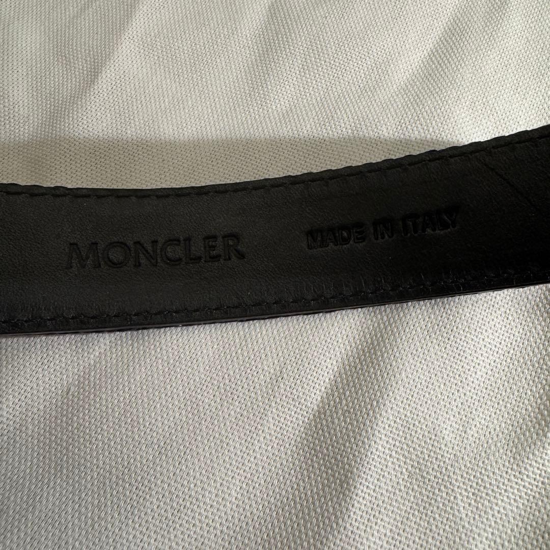 ドッグカラー 首輪 犬 MONCLER モンクレール ブラック ホワイト L