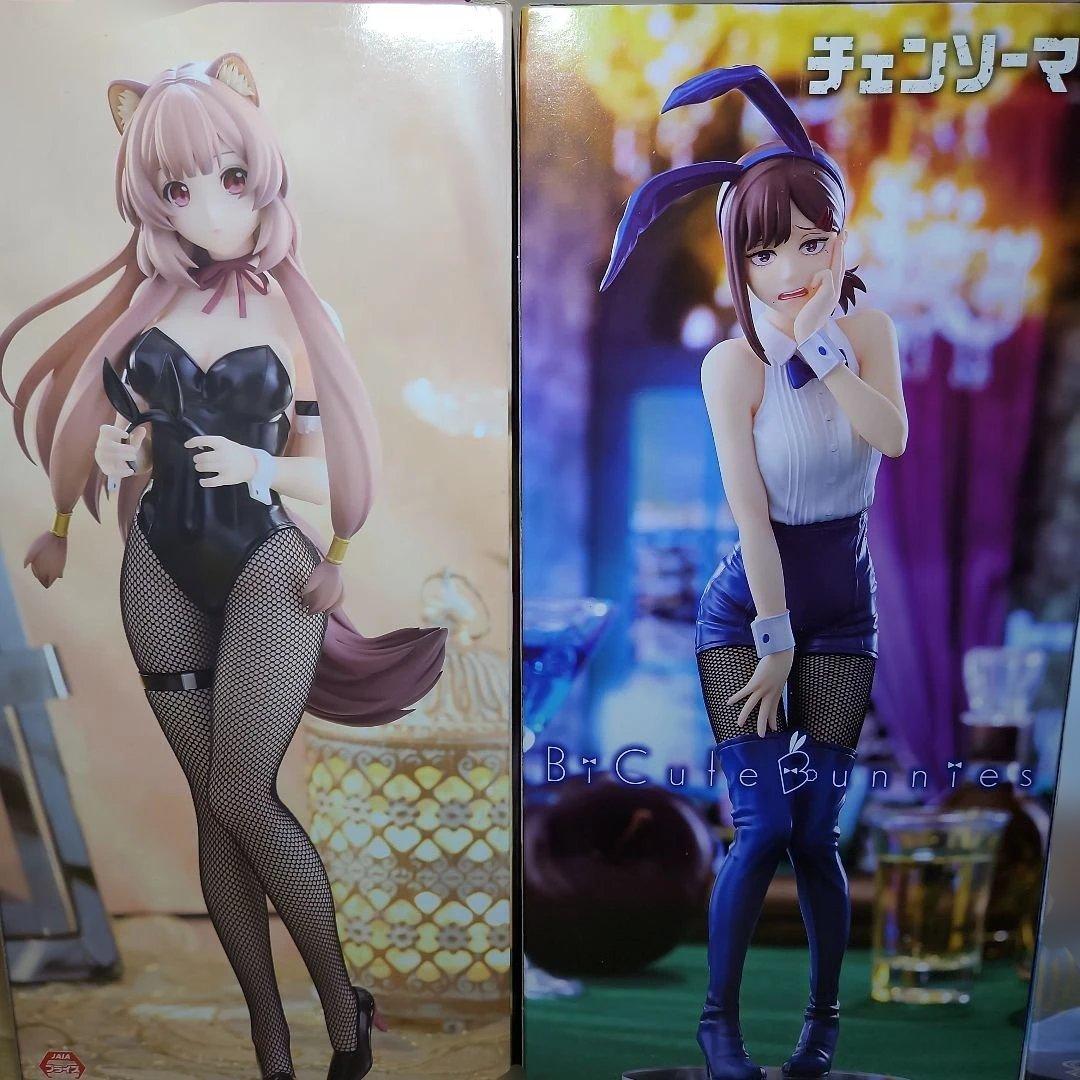 FuRyu　チェンソーマンとラフタリア　#白るまんどのフィギュア