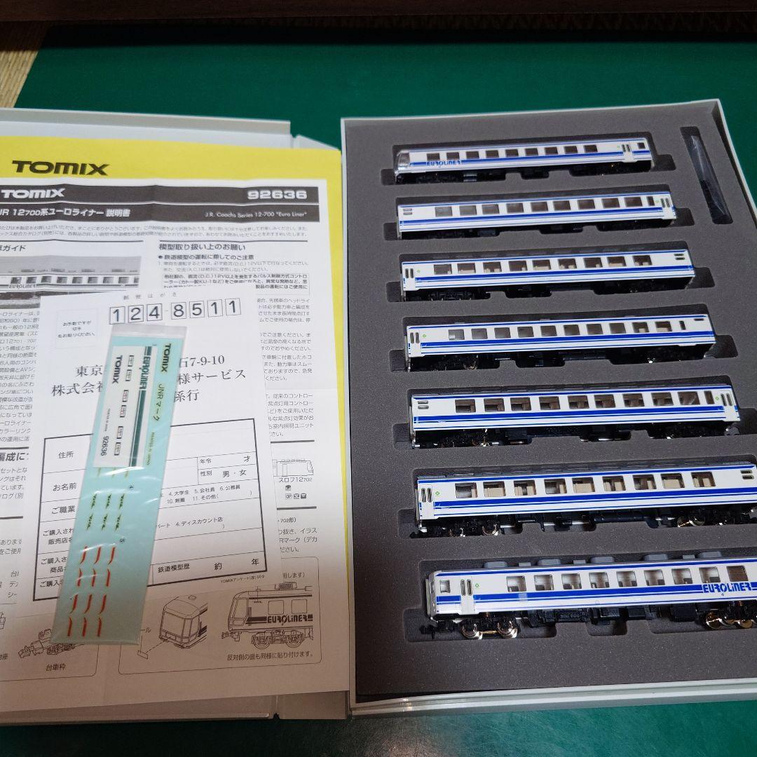 TOMIX J.R. Coaches 12700 Euro Liner 6両
